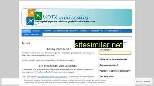 Voixmedicales similar sites