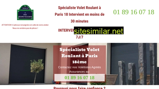 volet-roulant-paris-18.fr alternative sites