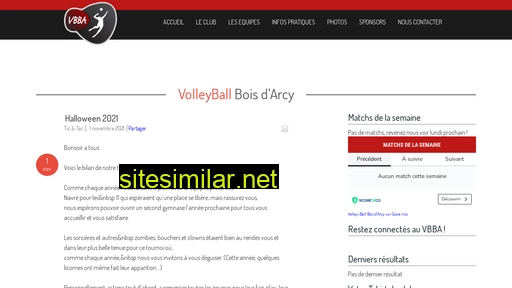 Volleyballboisdarcy similar sites