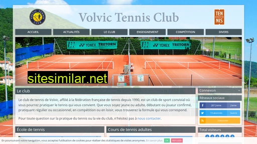 volvictennisclub.fr alternative sites