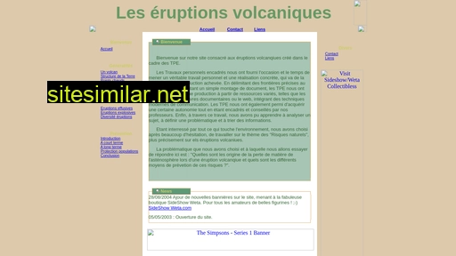 volcanisme.free.fr alternative sites