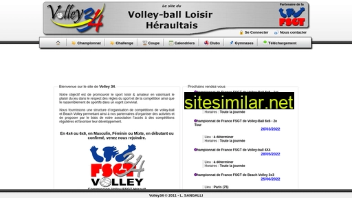 volley34.fr alternative sites