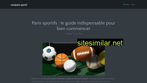 votreparis-sportif.fr alternative sites