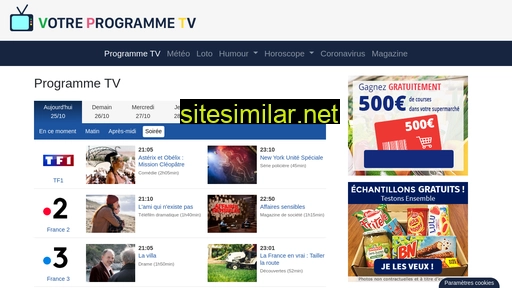 votreprogrammetv.fr alternative sites