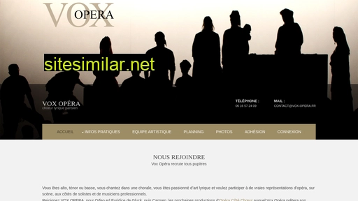 Vox-opera similar sites