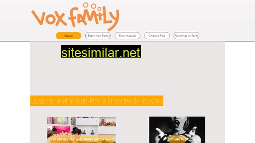 Voxfamily similar sites