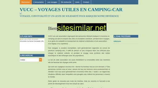 voyagesutilesencampingcar.fr alternative sites