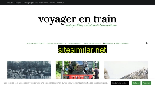 voyagerentrain.fr alternative sites