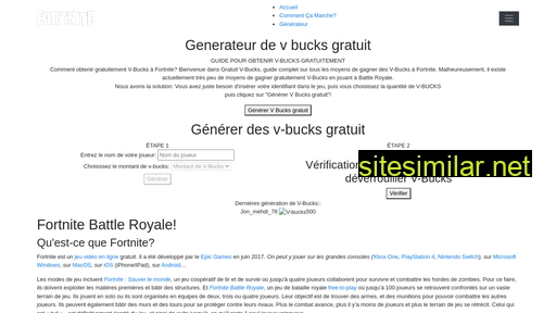 v-bucks.fr alternative sites
