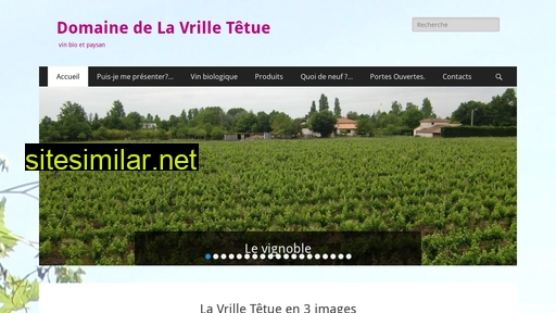 vrilletetue-vinbio-paysan.fr alternative sites