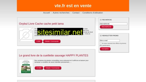 vte.fr alternative sites