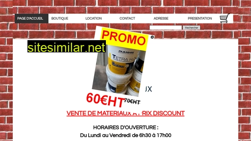 vtmateriaux.fr alternative sites
