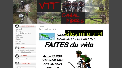 vttcanalriders.fr alternative sites
