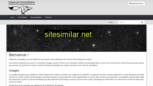 vulpecula.fr alternative sites