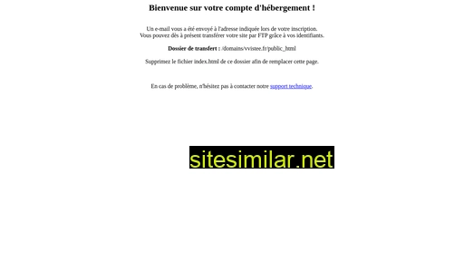 vvistee.fr alternative sites
