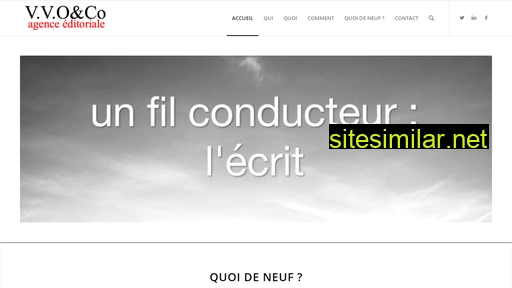 vvo-agence-editoriale.fr alternative sites