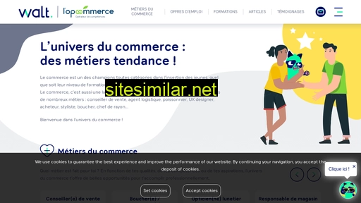 walt-commerce.fr alternative sites
