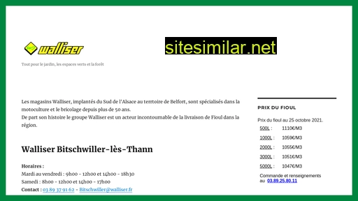 walliser.fr alternative sites