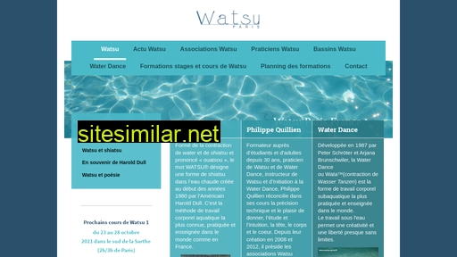 watsu-paris.fr alternative sites