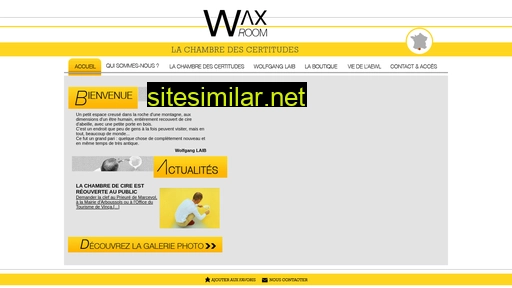 waxroom.fr alternative sites