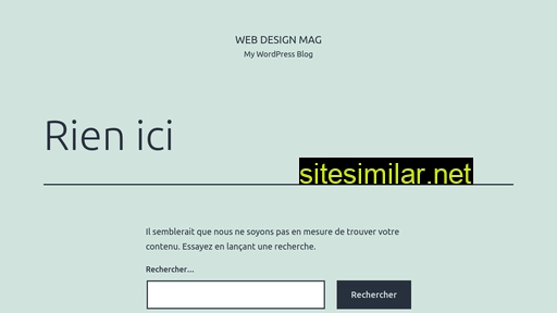 webdesignmag.fr alternative sites