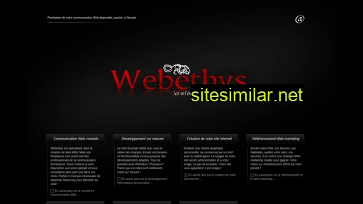Webethys similar sites