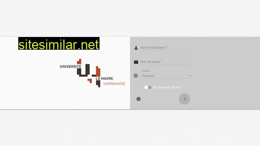 webmail.univ-lehavre.fr alternative sites