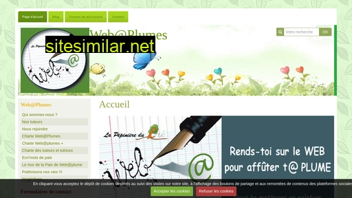 web-a-plumes.fr alternative sites