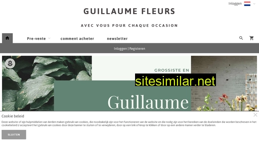 webshop.guillaumefleurs.fr alternative sites