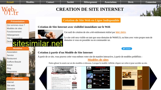 web01.fr alternative sites