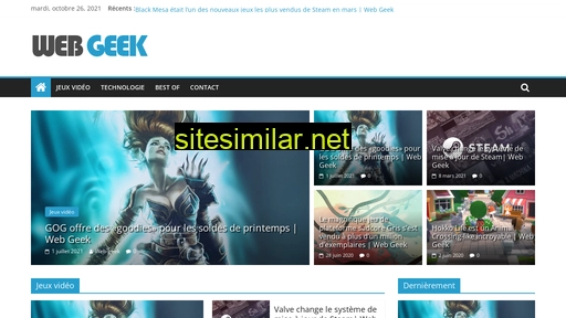 Webgeek similar sites