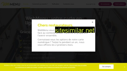 webmenu.fr alternative sites