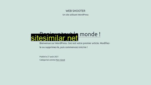Webshooter similar sites