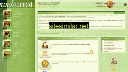 webtarot.fr alternative sites