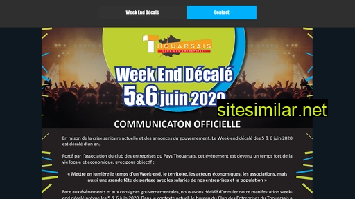 weekenddecalethouars.fr alternative sites