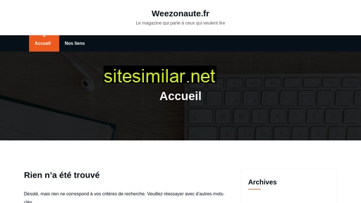 weezonaute.fr alternative sites