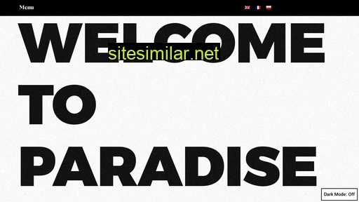 welcometoparadise.fr alternative sites