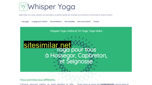 whisperyoga.fr alternative sites