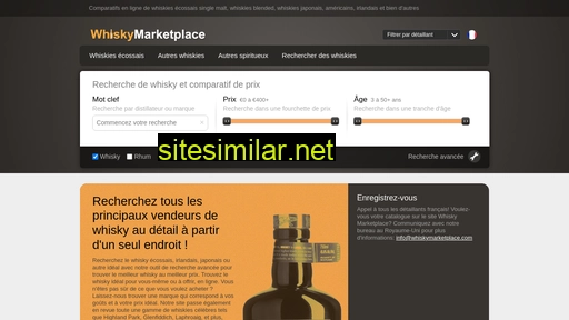 whiskymarketplace.fr alternative sites