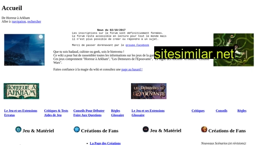 wiki.horreuraarkham.fr alternative sites