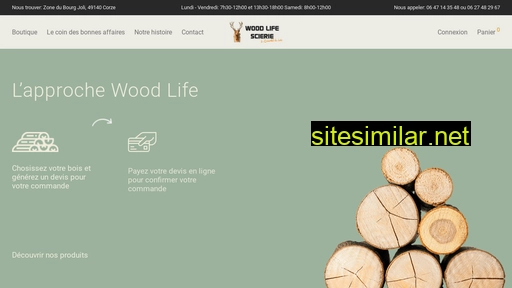 woodlife-scierie.fr alternative sites