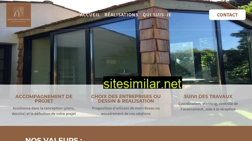 woodtechconception.fr alternative sites