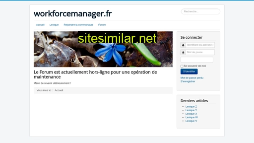 workforcemanager.fr alternative sites