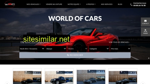 Worldofcars-stock similar sites