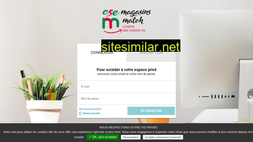 www.beneficiaires.csemagasinsmatch.fr alternative sites
