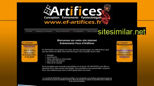 www.ef-artifices.entreprise-com.fr alternative sites
