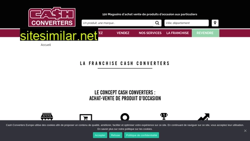 www.franchise.cashconverters.fr alternative sites