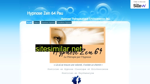 www.hypnose-zen64.sitew.fr alternative sites