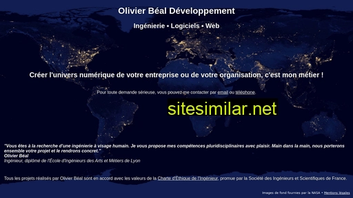 www.ingenieur.olivierbeal.fr alternative sites