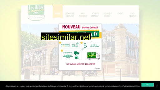 www.narbonne.halles.fr alternative sites
